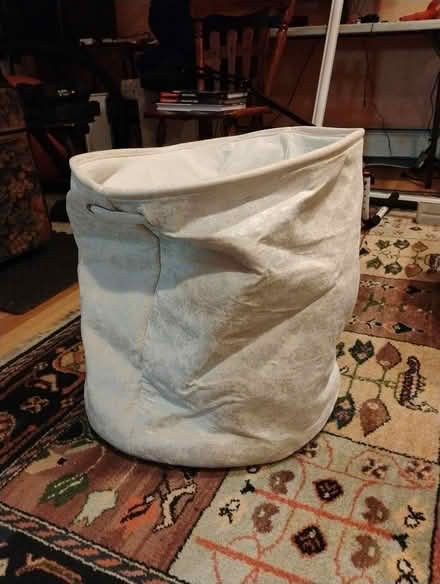 Photo of free Cream colored Hamper (Acton) #1