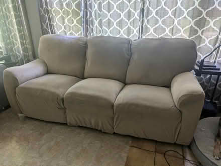 Photo of free Double reclining couch (Shorewood) #2