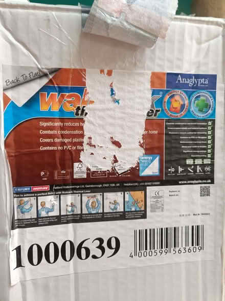 Photo of free wall rock wallpaper and paste (Gleneagles area, Wboro NN8) #1