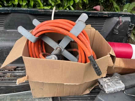 Photo of free Wall mounted compressed air hose (Bryant) #1