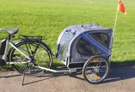 Photo of free Dog trailer for push bike (Watford WD24) #2