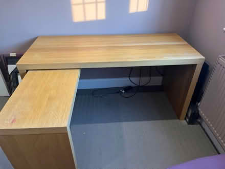 Photo of free IKEA Malm desk (The Nurserylands TW12) #1