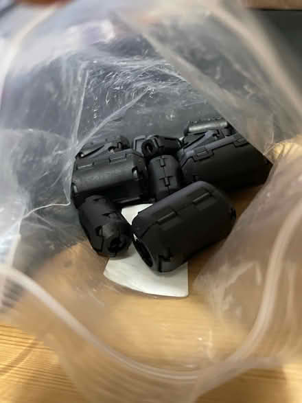 Photo of free Ferrite beads, mixed sizes, two bags (Strawberry Hill TW1) #1