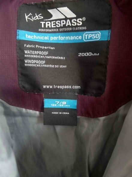 Photo of free Trespass coat (Stapleford nottingham NG9) #4