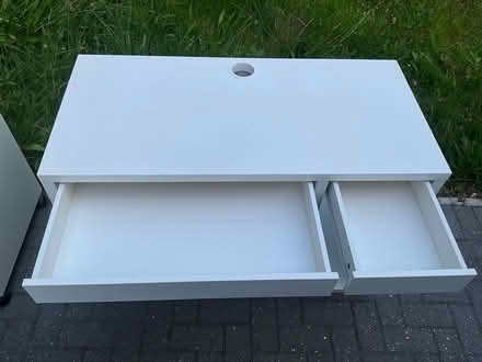 Photo of free IKEA Micke desk (Crown Wood RG12) #2