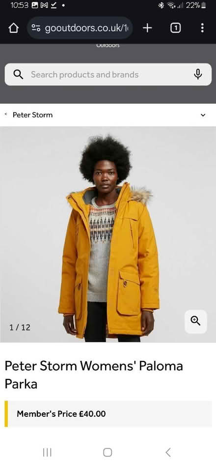 Photo of free Womens coat (size 20) (Gl4 6GE) #1