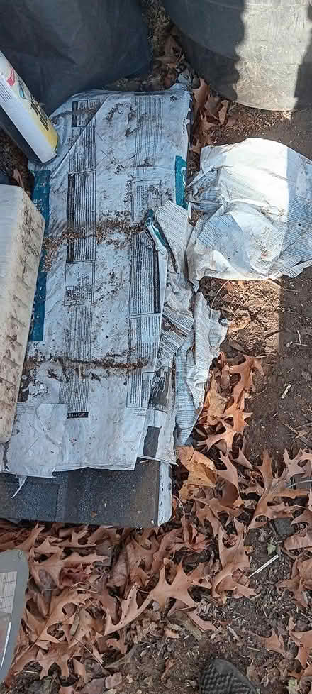 Photo of free flat of roof shingles (melrose) #1