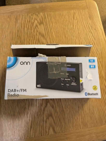 Photo of free ONN DAB/FM Radio with Bluetooth (Irthlingborough NN9) #1