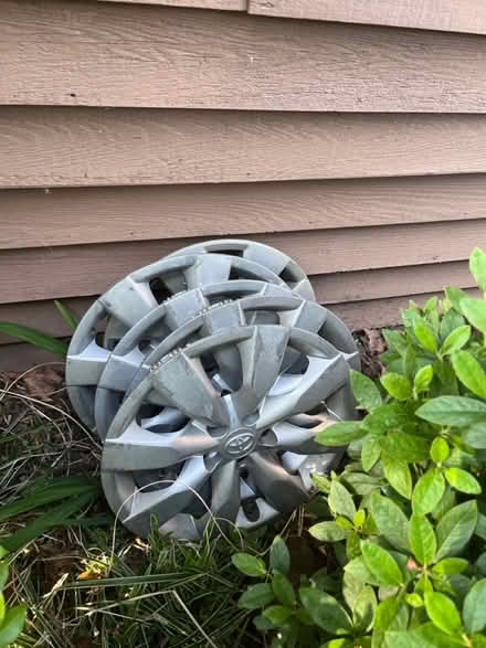 Photo of free 2015 factory Corolla hubcaps 16” (Bryant) #1