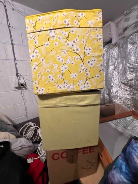 Photo of free IKEA fabric storage boxes (Nottingham, Lenton, NG7) #1