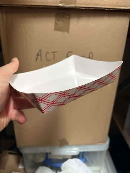 Photo of free Small cardboard food box (17x14cm) - approx 100 (Oxford OX1) #1