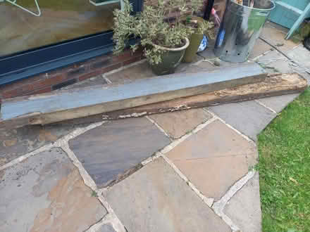 Photo of free 2 railway sleepers (L18) #1