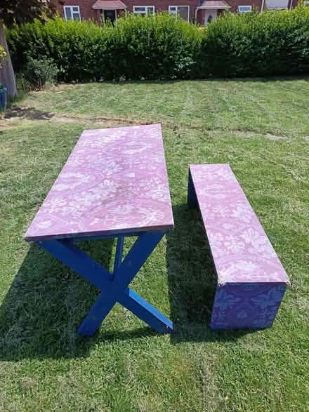 Photo of free Table and bench (WR9 Droitwich) #1