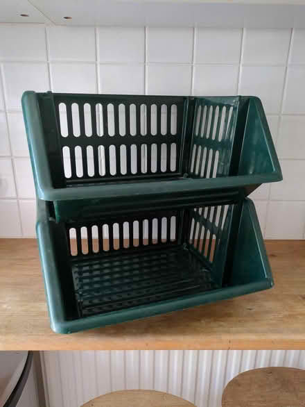 Photo of free Plastic stacking storage (Twickenham TW2) #2