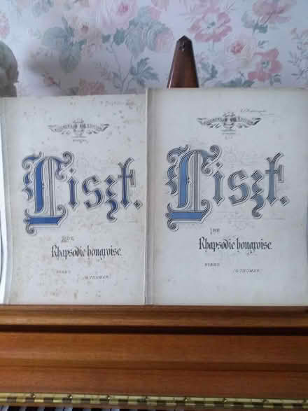 Photo of free 2 pieces Piano Sheet Music by Lizt (Barford, near Warwick) #1