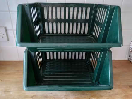 Photo of free Plastic stacking storage (Twickenham TW2) #4