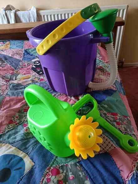 Photo of free Bucket, spade and watering can (St Nicholas SG1) #1