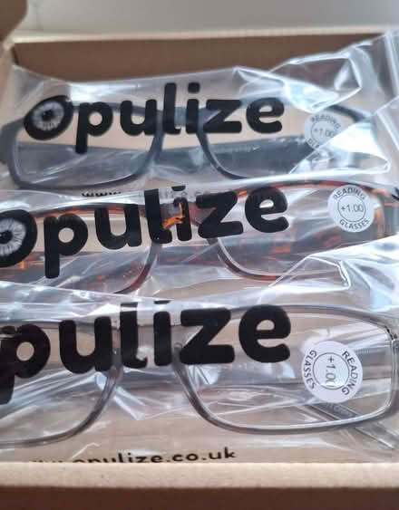 Photo of free x3 Reading Glasses - unused. Reading Strength +1.00 (Long Crendon HP18) #1
