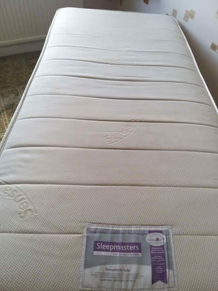 Photo of free Single bed bases, mattresses and headboards (Ladybridge BL3) #1