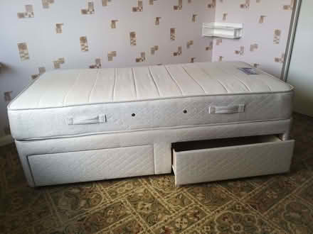 Photo of free Single bed bases, mattresses and headboards (Ladybridge BL3) #2