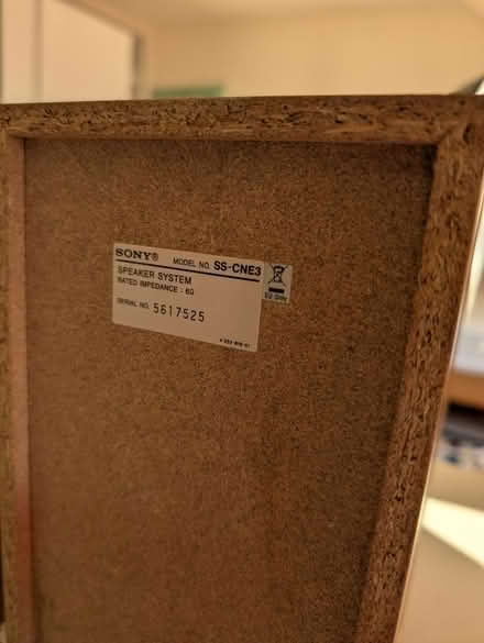 Photo of free Sony speakers (N8 crouch hill) #3