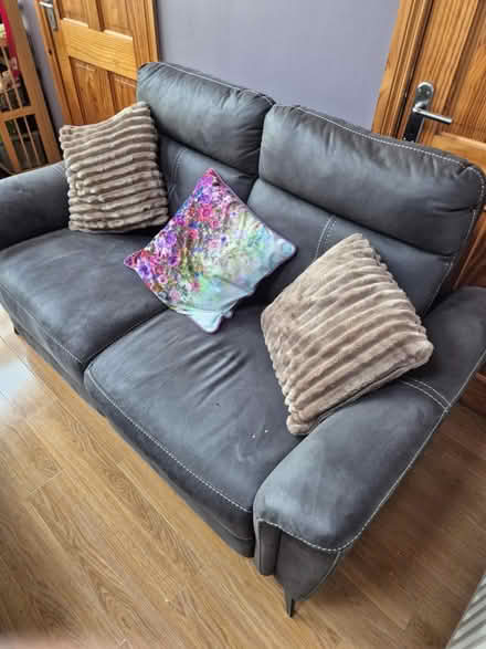 Photo of free Sofa and two recliners (Dublin 15) #2