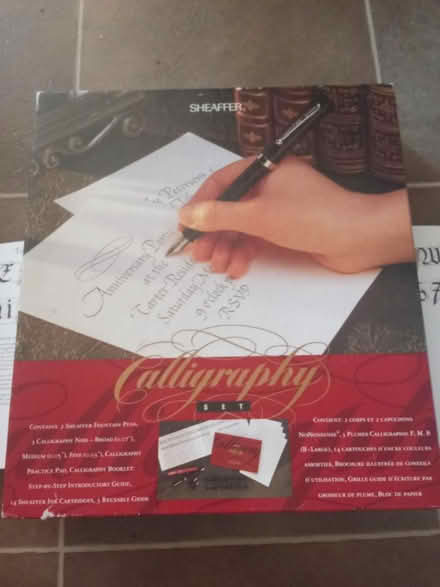 Photo of free Calligraphy kit (MK4 Tattenhoe) #1