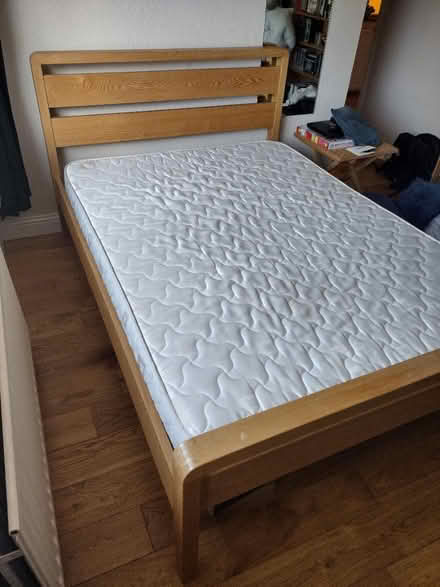 Photo of free Queen Bed & Foam Mattress (Wellesbourne, CV35) #2