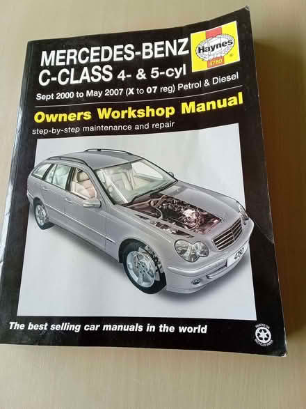 Photo of free Haynes Manual for Merc C-class 2000-2007 (Brickhill MK41) #1