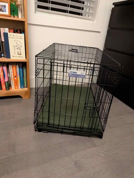 Photo of free Small Dog Crate with Cover (Spring Hill/Porter Square) #1