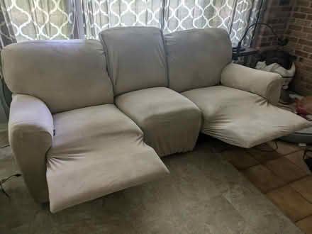 Photo of free Double reclining couch (Shorewood) #1