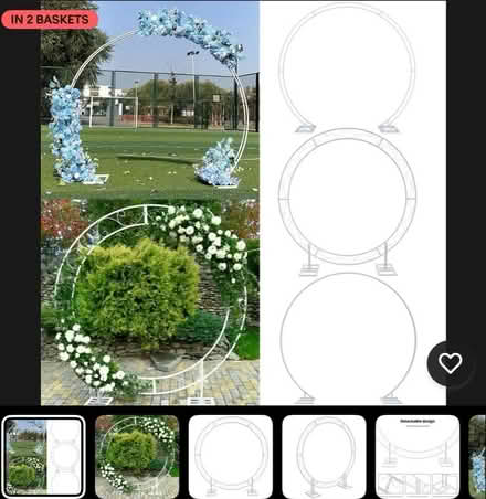 Photo of free Wedding style or any even arch which can be decorated (Somers Town NW1) #1