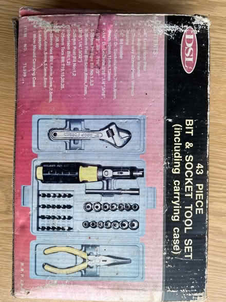 Photo of free Bit and socket set (Harlow Fields DE22) #2