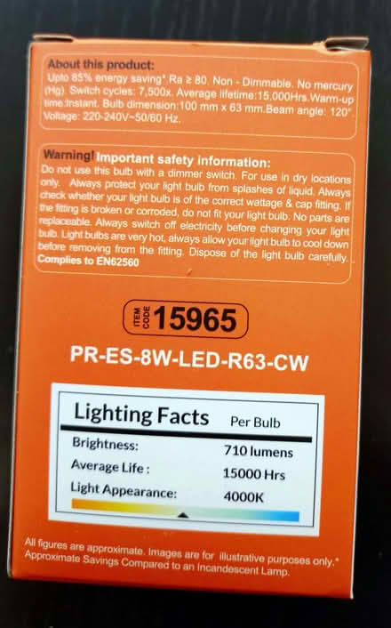 Photo of free LED light bulbs, screw fitting (North Hinksey OX2) #3