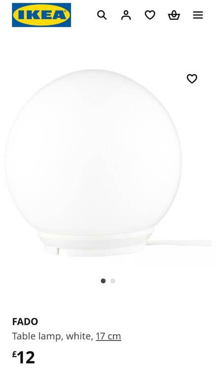 Photo of free 4x Ikea lamps (Earley RG6) #3