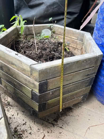 Photo of free Set of TWO wooden planters (N6 Highgate High Street) #3