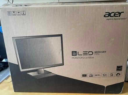 Photo of free 55cm ACER LED Monitor (Liverpool L17 near Jericho L) #1