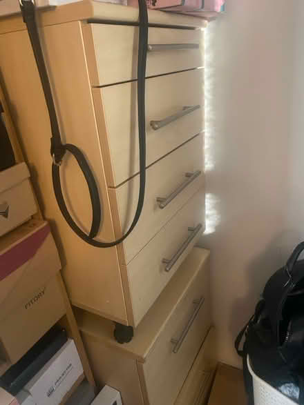 Photo of free 2x bedside (B692DW B69) #1