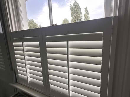 Photo of free wooden window shutters (Charlton SE18) #2