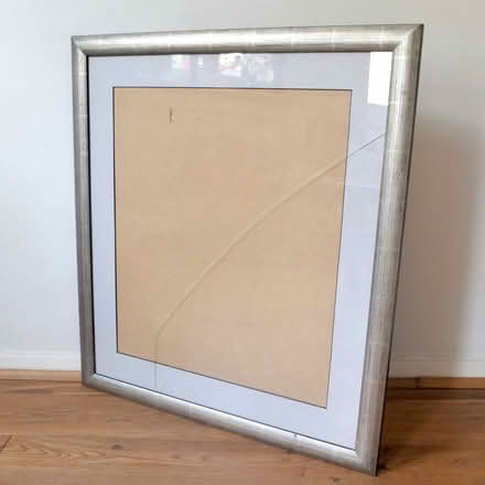Photo of free Two Large Silver Picture Frames (east london) #3