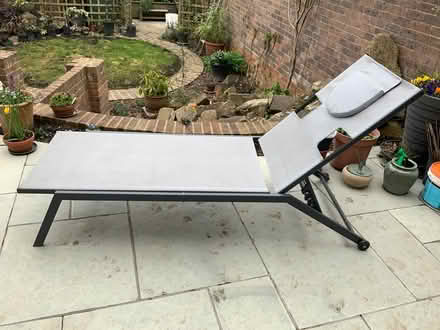 Photo of free fully reclining sun lounger (Bolnore Village,Haywards Heath) #2