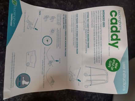 Photo of free Brand new walking frame caddy (Leigh Beck SS8) #4