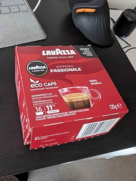 Photo of free Coffee pods Lavazza (CB2) #1