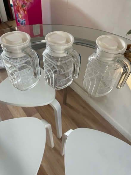 Photo of free 3 small glass jugs (Littlemore OX4) #1
