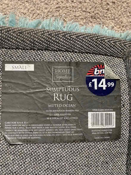 Photo of free Small rug (Coventry CV2) #2