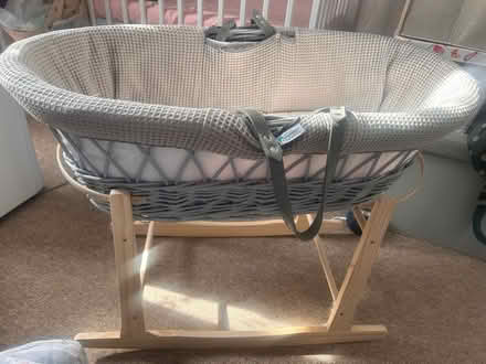 Photo of free Moses basket + 2 rocking stands (Rochester ME1) #1