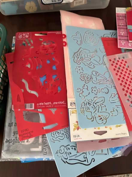 Photo of free Stencils and Stencil Paint (FFX/Centreville near Costco) #3