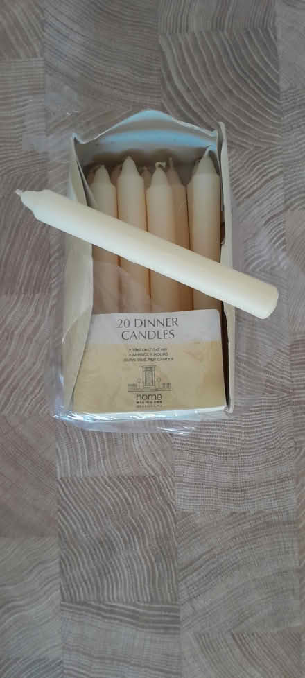 Photo of free 10 Dinner Candles (CT12) #1