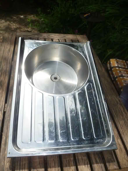 Photo of free stainless sink caravan camper boat (Runcton PO20) #1