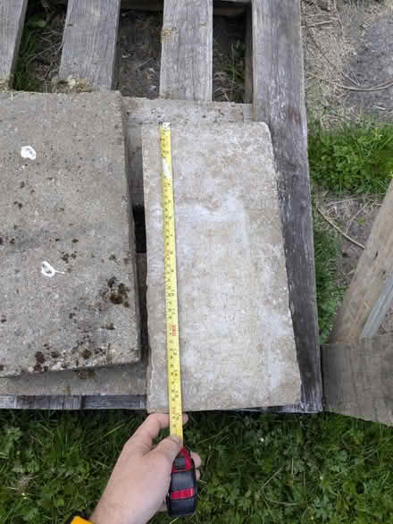 Photo of free 4 x paving slabs (small) (Dunkeld, PH8) #1